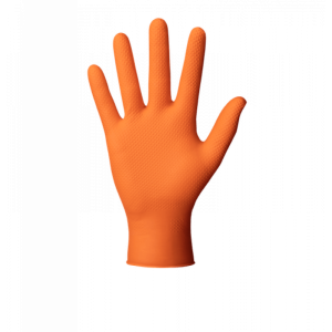 Rękawice nitrylowe bezpudrowe 50 sztuk Mercator gogrip orange rozmiar - 2